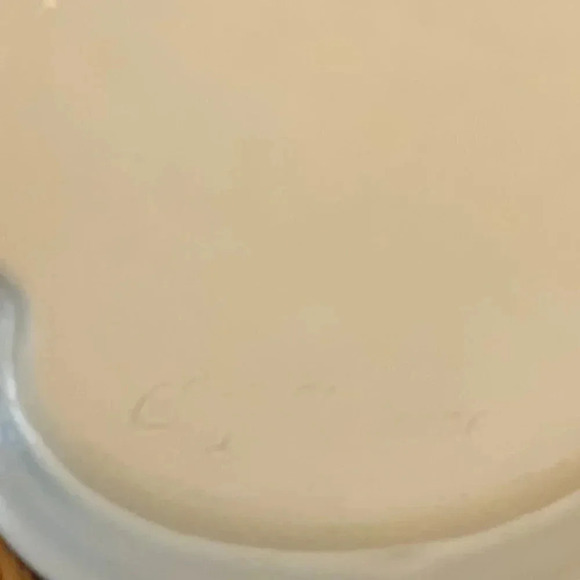2/$30 CLAY HORIZONS Painted Blue Pottery Small Plate - Picture 5 of 9
